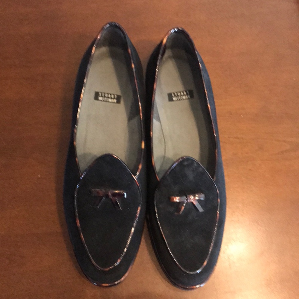Women’s Stuart weitzman black loafer 9